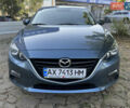 Синий Мазда 3, объемом двигателя 2 л и пробегом 136 тыс. км за 8999 $, фото 1 на Automoto.ua
