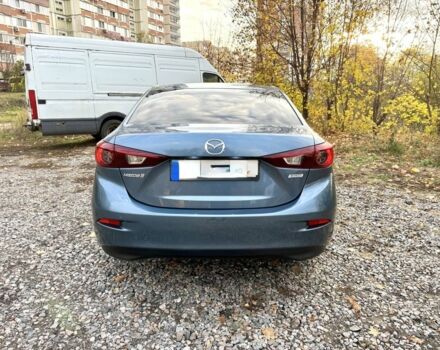 Синий Мазда 3, объемом двигателя 2 л и пробегом 137 тыс. км за 10590 $, фото 4 на Automoto.ua