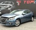 Синий Мазда 3, объемом двигателя 2 л и пробегом 129 тыс. км за 9400 $, фото 1 на Automoto.ua