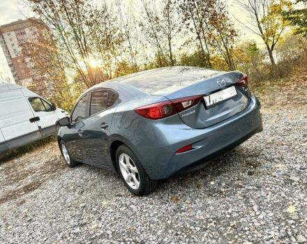 Синий Мазда 3, объемом двигателя 2 л и пробегом 137 тыс. км за 10590 $, фото 3 на Automoto.ua