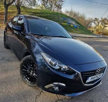 Синий Мазда 3, объемом двигателя 2 л и пробегом 165 тыс. км за 12500 $, фото 1 на Automoto.ua