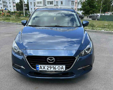 Синій Мазда 3, об'ємом двигуна 2 л та пробігом 58 тис. км за 12500 $, фото 1 на Automoto.ua