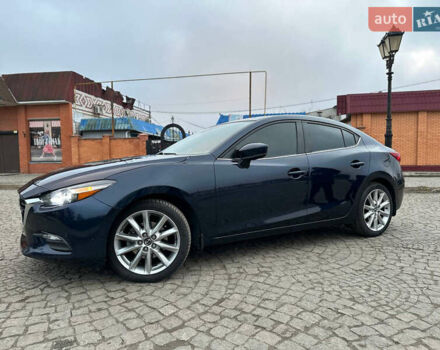 Синий Мазда 3, объемом двигателя 2 л и пробегом 117 тыс. км за 13400 $, фото 1 на Automoto.ua