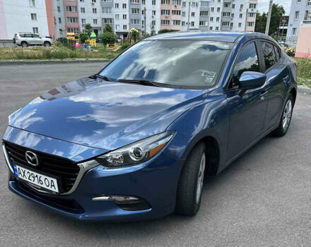 Синій Мазда 3, об'ємом двигуна 2 л та пробігом 58 тис. км за 12500 $, фото 2 на Automoto.ua