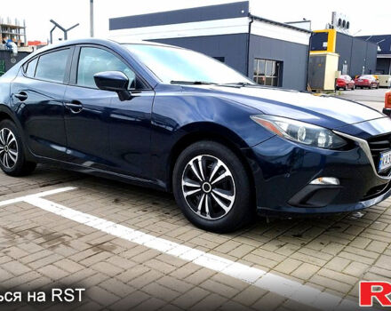 Синий Мазда 3, объемом двигателя 2 л и пробегом 147 тыс. км за 9500 $, фото 1 на Automoto.ua