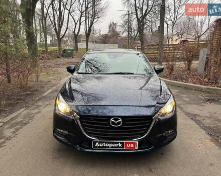 Синий Мазда 3, объемом двигателя 2 л и пробегом 106 тыс. км за 14990 $, фото 1 на Automoto.ua