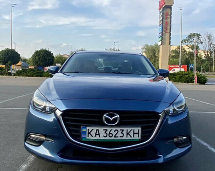 Синий Мазда 3, объемом двигателя 2 л и пробегом 144 тыс. км за 11900 $, фото 1 на Automoto.ua