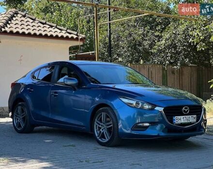 Синий Мазда 3, объемом двигателя 2 л и пробегом 101 тыс. км за 9900 $, фото 1 на Automoto.ua