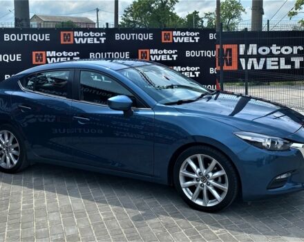 Синий Мазда 3, объемом двигателя 2 л и пробегом 109 тыс. км за 12600 $, фото 1 на Automoto.ua