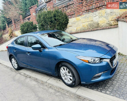 Синий Мазда 3, объемом двигателя 2 л и пробегом 103 тыс. км за 12650 $, фото 2 на Automoto.ua