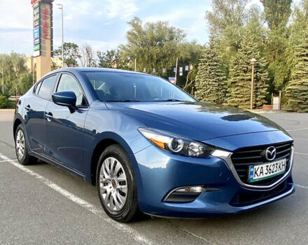 Синий Мазда 3, объемом двигателя 2 л и пробегом 144 тыс. км за 11900 $, фото 2 на Automoto.ua