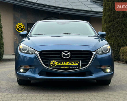 Синий Мазда 3, объемом двигателя 2 л и пробегом 151 тыс. км за 13500 $, фото 1 на Automoto.ua