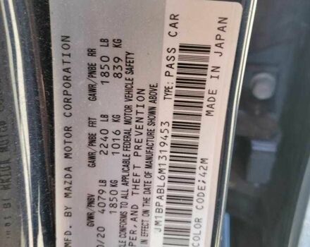 Синий Мазда 3, объемом двигателя 2.5 л и пробегом 29 тыс. км за 2000 $, фото 11 на Automoto.ua