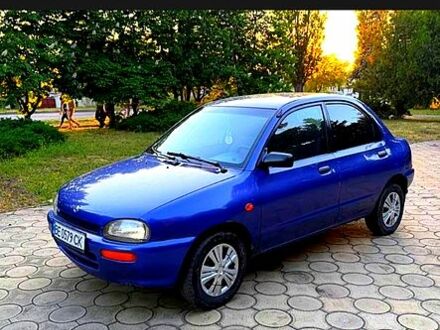 Синий Мазда 3, объемом двигателя 1.3 л и пробегом 287 тыс. км за 1400 $, фото 1 на Automoto.ua