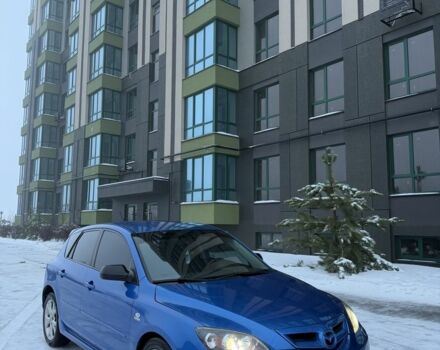 Синий Мазда 3, объемом двигателя 1.6 л и пробегом 216 тыс. км за 3950 $, фото 1 на Automoto.ua