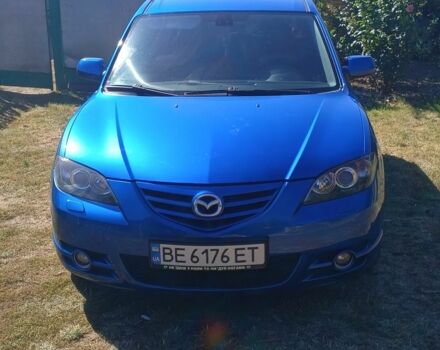 Синий Мазда 3, объемом двигателя 2 л и пробегом 215 тыс. км за 5000 $, фото 1 на Automoto.ua