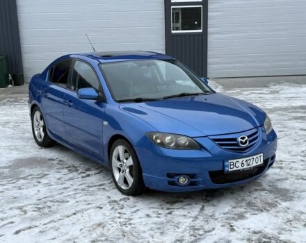 Синий Мазда 3, объемом двигателя 2.3 л и пробегом 130 тыс. км за 3650 $, фото 1 на Automoto.ua
