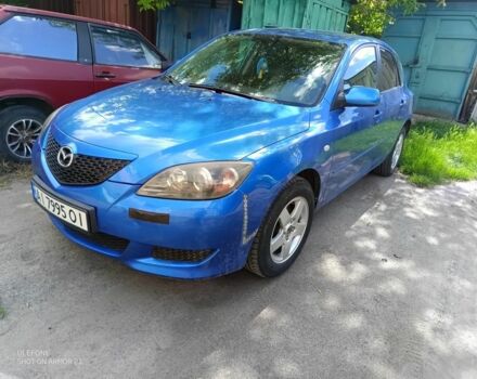 Синий Мазда 3, объемом двигателя 1.6 л и пробегом 250 тыс. км за 2800 $, фото 1 на Automoto.ua