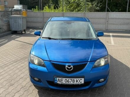 Синий Мазда 3, объемом двигателя 2 л и пробегом 226 тыс. км за 4500 $, фото 1 на Automoto.ua