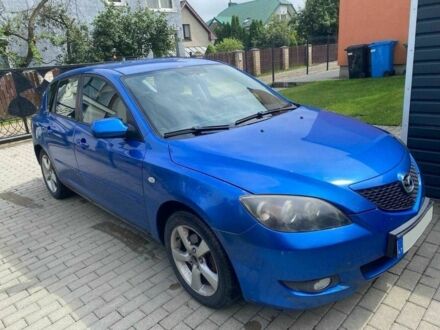 Синий Мазда 3, объемом двигателя 1.6 л и пробегом 156 тыс. км за 690 $, фото 1 на Automoto.ua