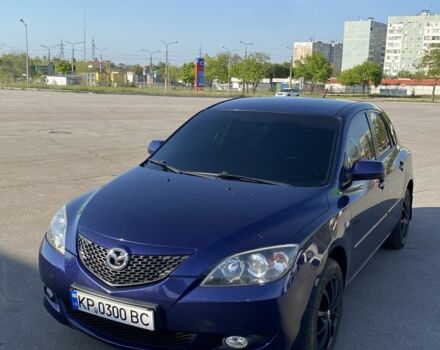 Синий Мазда 3, объемом двигателя 1.6 л и пробегом 250 тыс. км за 3950 $, фото 1 на Automoto.ua