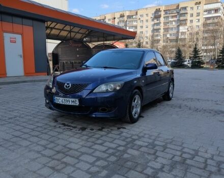 Синий Мазда 3, объемом двигателя 1.6 л и пробегом 286 тыс. км за 2505 $, фото 1 на Automoto.ua