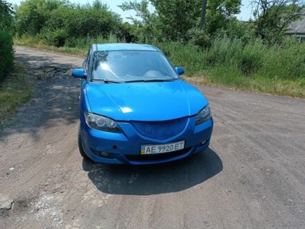 Синій Мазда 3, об'ємом двигуна 2 л та пробігом 238 тис. км за 1499 $, фото 1 на Automoto.ua