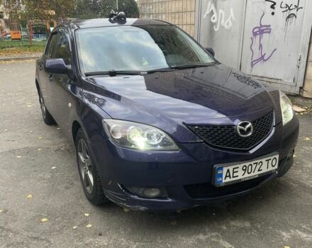 Синий Мазда 3, объемом двигателя 1.6 л и пробегом 223 тыс. км за 2961 $, фото 1 на Automoto.ua