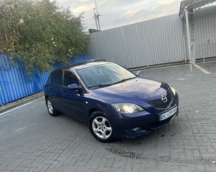 Синий Мазда 3, объемом двигателя 1.6 л и пробегом 250 тыс. км за 2825 $, фото 1 на Automoto.ua