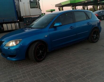 Синий Мазда 3, объемом двигателя 1.6 л и пробегом 270 тыс. км за 3750 $, фото 1 на Automoto.ua