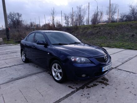 Синий Мазда 3, объемом двигателя 1.6 л и пробегом 333 тыс. км за 3000 $, фото 1 на Automoto.ua