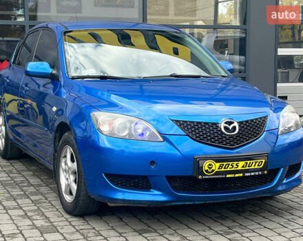 Синий Мазда 3, объемом двигателя 1.35 л и пробегом 182 тыс. км за 3900 $, фото 1 на Automoto.ua
