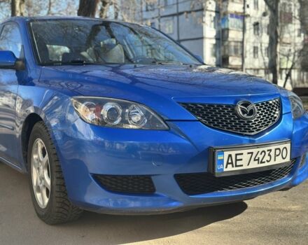 Синий Мазда 3, объемом двигателя 1.3 л и пробегом 256 тыс. км за 4000 $, фото 1 на Automoto.ua