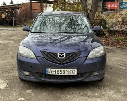 Синий Мазда 3, объемом двигателя 1.6 л и пробегом 287 тыс. км за 2100 $, фото 1 на Automoto.ua