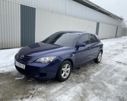 Синий Мазда 3, объемом двигателя 1.6 л и пробегом 287 тыс. км за 4000 $, фото 1 на Automoto.ua