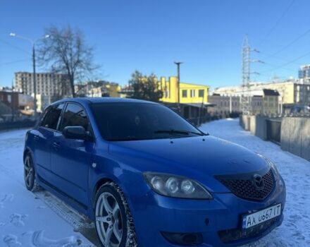 Синій Мазда 3, об'ємом двигуна 2 л та пробігом 225 тис. км за 3500 $, фото 1 на Automoto.ua