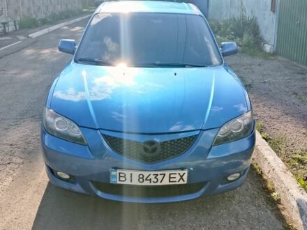 Синий Мазда 3, объемом двигателя 1.6 л и пробегом 225 тыс. км за 4464 $, фото 1 на Automoto.ua