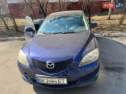 Синий Мазда 3, объемом двигателя 1.3 л и пробегом 224 тыс. км за 2800 $, фото 1 на Automoto.ua