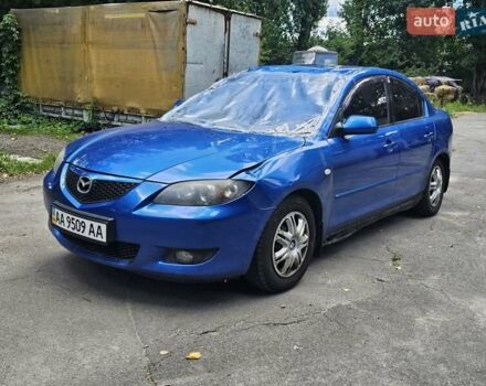 Синий Мазда 3, объемом двигателя 1.6 л и пробегом 190 тыс. км за 1550 $, фото 1 на Automoto.ua