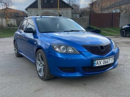 Синій Мазда 3, об'ємом двигуна 2 л та пробігом 1 тис. км за 3650 $, фото 1 на Automoto.ua