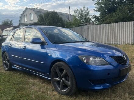 Синий Мазда 3, объемом двигателя 1.6 л и пробегом 442 тыс. км за 4480 $, фото 1 на Automoto.ua
