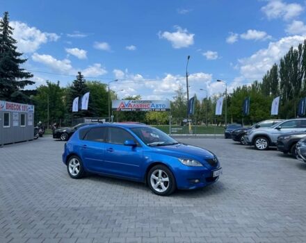 Синий Мазда 3, объемом двигателя 1.6 л и пробегом 272 тыс. км за 4100 $, фото 1 на Automoto.ua