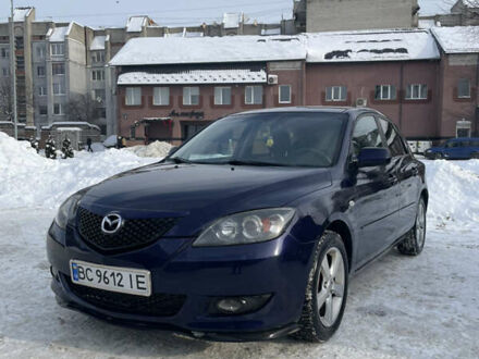 Синий Мазда 3, объемом двигателя 1.56 л и пробегом 280 тыс. км за 4950 $, фото 1 на Automoto.ua