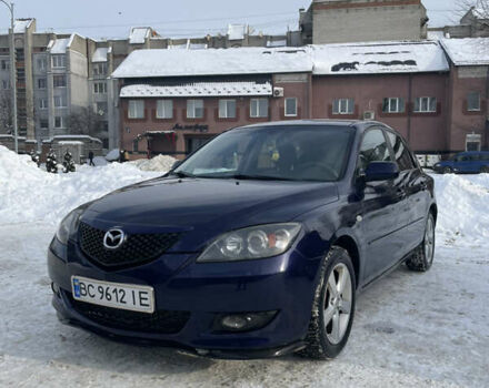 Синий Мазда 3, объемом двигателя 1.56 л и пробегом 280 тыс. км за 4950 $, фото 1 на Automoto.ua