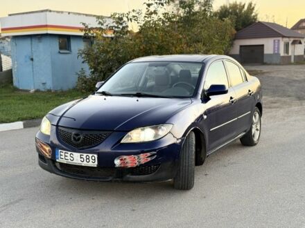 Синій Мазда 3, об'ємом двигуна 1.6 л та пробігом 230 тис. км за 2006 $, фото 1 на Automoto.ua