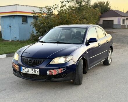 Синий Мазда 3, объемом двигателя 1.6 л и пробегом 230 тыс. км за 2009 $, фото 1 на Automoto.ua