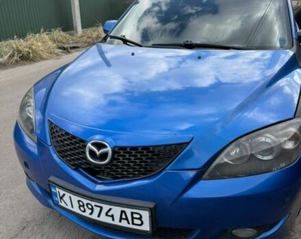 Синий Мазда 3, объемом двигателя 1.6 л и пробегом 279 тыс. км за 3500 $, фото 1 на Automoto.ua