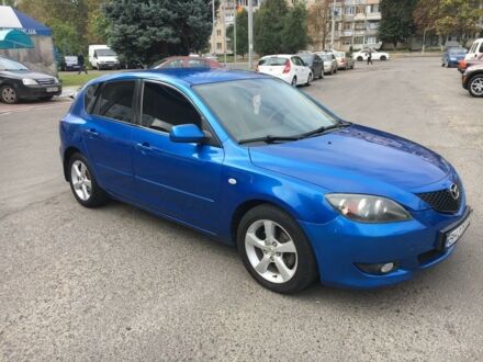 Синий Мазда 3, объемом двигателя 1.6 л и пробегом 165 тыс. км за 5700 $, фото 1 на Automoto.ua