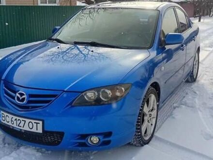 Синий Мазда 3, объемом двигателя 2.26 л и пробегом 212 тыс. км за 4600 $, фото 1 на Automoto.ua