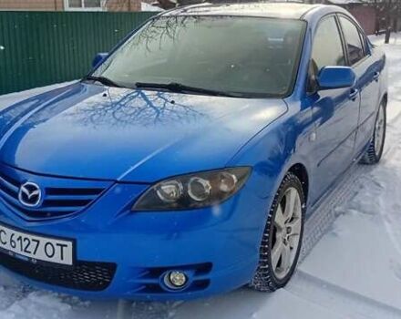 Синій Мазда 3, об'ємом двигуна 2.26 л та пробігом 212 тис. км за 4600 $, фото 1 на Automoto.ua